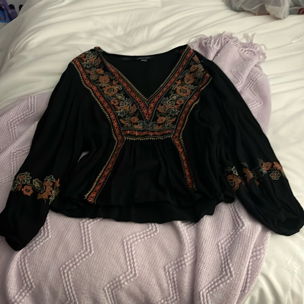 American Eagle Black Top. Size XS.